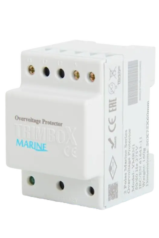 Trimbox YMRN1 monofaze 230 V tekne ve yat koruma ürünü